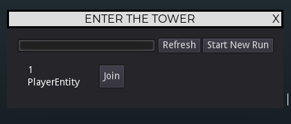 enter tower ui